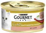 Mokra karma dla kotów - Gourmet Gold Ragout, 12 x 85 g - Wołowina - miniaturka - grafika 1