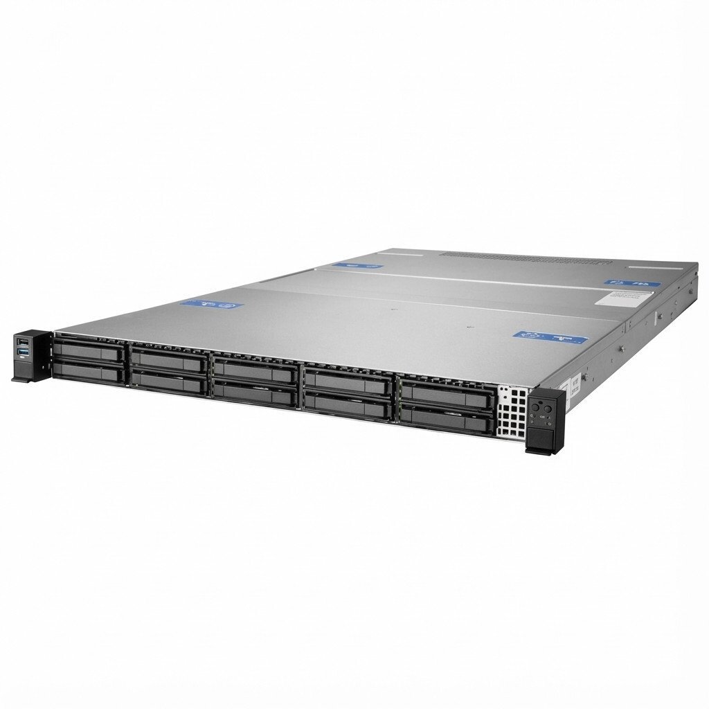 MiTAC R1520G6U2XD - Server - Rack-Montage - 1U - zweiweg - keine CPU - SATA - Hot-Swap 6.4 cm 2.5