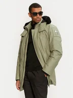 Kurtki męskie - Moose Knuckles Kurtka puchowa M32MP261SX Beżowy Regular Fit - miniaturka - grafika 1
