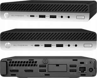 Komputer HP Elitedesk 705 G4 Micro AMD Ryzen 5 16GB DDR4 512GB SSD Windows 11 - Elektronika OUTLET - miniaturka - grafika 1