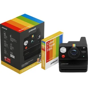 POLAROID Now+ Gen 3 Czarny + kolorowe wkłady (8 szt.) - Aparaty natychmiastowe - miniaturka - grafika 1