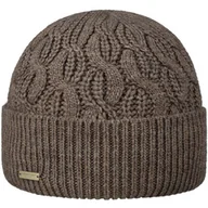 Czapki damskie - Czapka z Mankietem Landesta by Seeberger, szarobrązowy, One Size - miniaturka - grafika 1