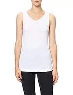 Koszulki i topy damskie - ODLO Damski podkoszulek Bl Top V-Neck Singlet Active F-dry Light biały biały XXL 141041 - miniaturka - grafika 1