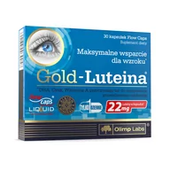 Wzrok i słuch - Olimp LABORATORIES Gold-Luteina 30 kapsułek - miniaturka - grafika 1