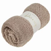 Koce - Narzuta/Koc 200x220 cm cm Dreamy brązowy Spod Igły i Nitki - miniaturka - grafika 1