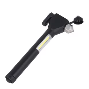 Latarka ręczna LED EMERGENCY z magnesem i młotkiem 2xAAA COB FLF-03 Forever Light - Latarki - miniaturka - grafika 1