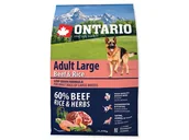 Sucha karma dla psów - ONTARIO dog  ADULT LARGE beef and rice - miniaturka - grafika 1
