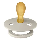 Smoczki uspokajające - Bibs Colour Symmetrical Sand M Smoczek Symetryczny Kauczuk Hevea - miniaturka - grafika 1