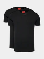 Koszulki męskie - Hugo Komplet 2 t-shirtów 50325417 Czarny Slim Fit - miniaturka - grafika 1