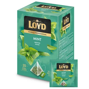 Ekspresowa Herbata Loyd Horeca Ziołowo Miętowa Mint 20x2g Gastronomiczna - Herbata - miniaturka - grafika 1