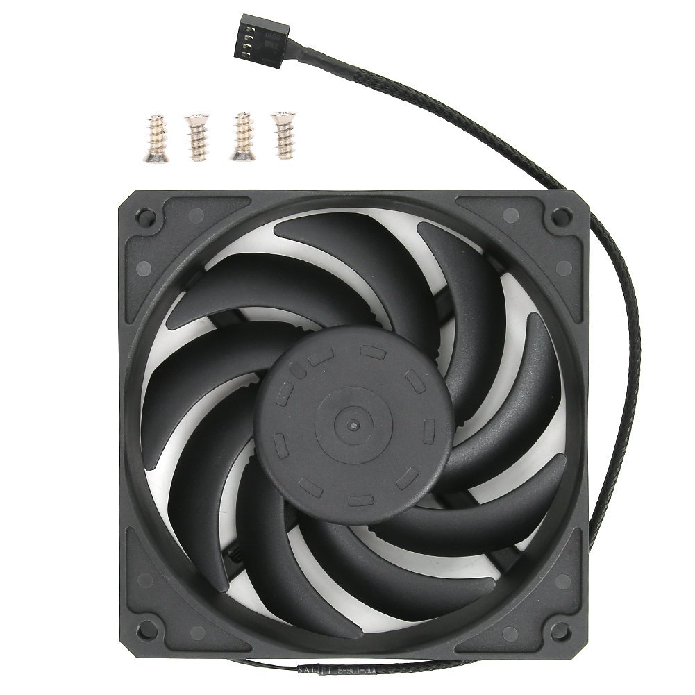 Wentylator chłodzący 12 cm, 2400 obr./min, cichy, 4-pinowe złącze PWM