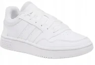 Sneakersy damskie - Adidas Buty Damskie Sportowe Sneakersy Hoops 3.0 białe klasyczne 38 2/3 Eu - miniaturka - grafika 1