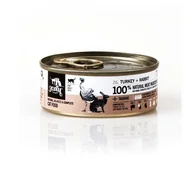 Mokra karma dla kotów - 3Coty TURKEY + RABBIT for Adult cats 80g - miniaturka - grafika 1