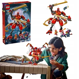LEGO NINJAGO WSPINACZKOWY MECH NINJA KAIA ROBOT KOMBINEZON KLOCKI 623 SZTUK - Roboty dla dzieci - miniaturka - grafika 1