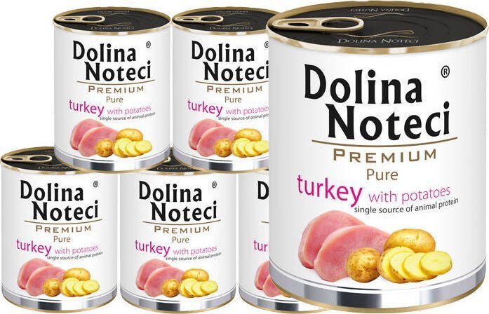 Dolina Noteci Premium Pure z indykiem 6x800g