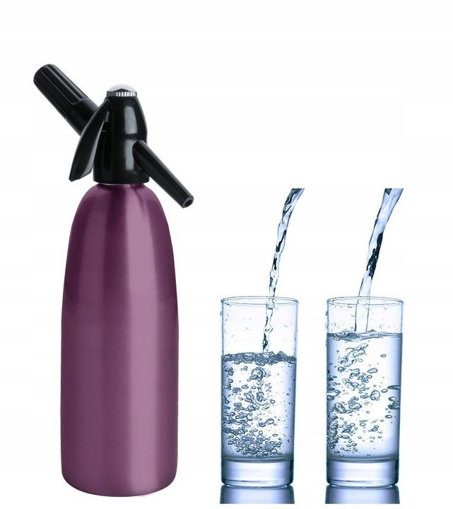 Saturator do wody Quick Soda fioletowy - 1L