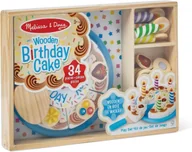 Zabawy w naśladowanie dorosłych - MellisaDoug Tort Urodzinowy - zabawka - miniaturka - grafika 1