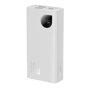 Szybko ładujący Power Bank Baseus Adaman2 10000mAh 30W (biały) - Powerbanki - miniaturka - grafika 6