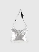 Torebki damskie - 4F Duża torba na ramię - srebrna Uniwersalny - miniaturka - grafika 1