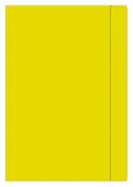 Teczki i skoroszyty - Interdruk Teczka z gumką A4+ jednokolorowa - żółta TC30INT - miniaturka - grafika 1