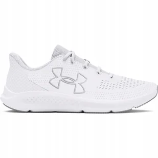 Damskie buty do biegania Under Armour Ua W Charged Pursuit 3 Bl białe - Buty sportowe damskie - miniaturka - grafika 1