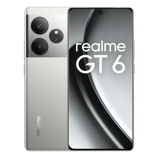 Realme GT 6 8/256GB 5G Srebrny - Telefony komórkowe - miniaturka - grafika 1