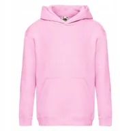 Bluzy dla dziewczynek - Bluza Dziecięca Z Kapturem Hooded Sweat Jasnoróżowy r. 7-8(128) - miniaturka - grafika 1