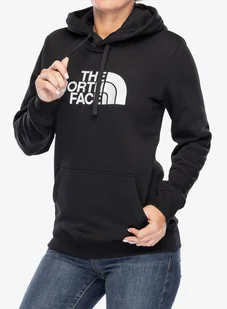 Bluza z kapturem damska The North Face Drew Peak Pullover Hoodie - tnf black - Bluzy sportowe damskie - miniaturka - grafika 1