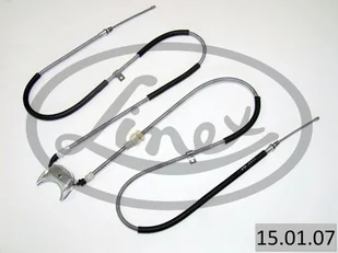 LINEX Linka hamulca LINEX 15.01.07 6658751 15.01.07 - Linki hamulca postojowego - miniaturka - grafika 1