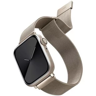 Apple Uniq Pasek UNIQ Dante Watch 4/5/6/7/SE 40/41mm Stainless Steel starlight UNIQ581SRL - Akcesoria do smartwatchy - miniaturka - grafika 2