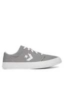 Sneakersy damskie - Converse Sneakersy LS VULC OX A15626C Szary - miniaturka - grafika 1