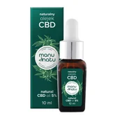 Suplementy naturalne - Manu Natu Olejek CBD Naturalny 5% 100 g (5904463656154) - miniaturka - grafika 1
