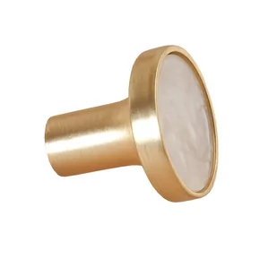 Gałka meblowa Pearl 25 mm złota - Klamki - miniaturka - grafika 1
