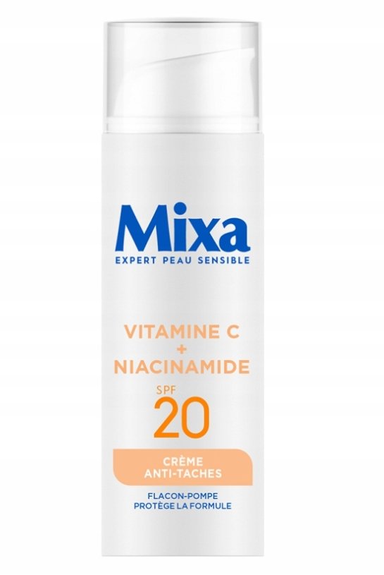 Krem do twarzy przeciw przebarwieniom z witaminą C na dzień 50 ml Mixa