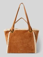 Torebki damskie - Torba shopper z aplikacją z logo model ‘OLIVER’ - miniaturka - grafika 1