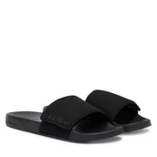 Klapki i japonki męskie - Klapki Calvin Klein Ess Slide Adj Monobrand Cv HM0HM02115 Zielony - miniaturka - grafika 1