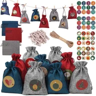 Zabawki interaktywne dla dzieci - Kalendarz adwentowy Artnico DIY CHS-10 trzy kolory - miniaturka - grafika 1