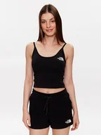 Koszulki i topy damskie - The North Face Top NF0A55AQ Czarny Cropped Fit - miniaturka - grafika 1