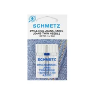 Akcesoria i części do maszyn do szycia - Schmetz Igły Igła Podwójna 4,0/100 Do Jeansu - miniaturka - grafika 1