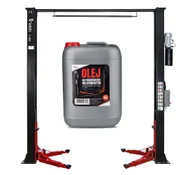 Podnośniki - Podnośnik dwukolumnowy samochodowy 4T REDATS L-260 Automatyczny + Olej gratis - miniaturka - grafika 1