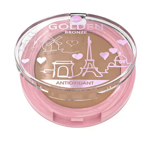 Bell LOVE IN THE CITY Golden Bronze 001 Brązujący puder do twarzy, 9g - Pudry do twarzy - miniaturka - grafika 1