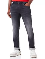 Spodenki męskie - Blend BHTwister Jogg - 20714514 męskie spodnie jeansowe, 200297/Denim Black, 34W / 32L - miniaturka - grafika 1