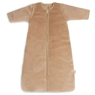 Śpiworki dla dzieci - Jollein - Śpiworek Niemowlęcy Całoroczny 4 Pory Roku Z Odpinanymi Rękawami Velvet Biscuit 110 Cm - miniaturka - grafika 1