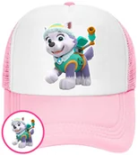 Czapki i chusty sportowe męskie - CZAPKA Z DASZKIEM PSI PATROL DLA DZIECI SIATKA RÓŻOWA BEJSBOLÓWKA - miniaturka - grafika 1