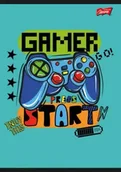 Szkolne artykuły papiernicze - Paczka Zeszyt A5 16k kratka gamepad mix pakiet 15 sztuk - ST-Majewski - miniaturka - grafika 1