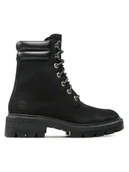 Botki damskie - Timberland Trapery Cortina Valley TB0A5NBY0151 Czarny - miniaturka - grafika 1