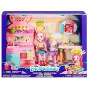 Lalki dla dziewczynek - Mattel Enchantimals Kuchnia z lalką Bree Bunny FRH44 FRH47 - miniaturka - grafika 1