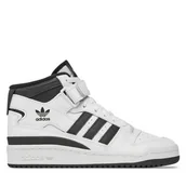 Buty dla chłopców - Sneakersy adidas Forum Mid J FZ2083 Biały - miniaturka - grafika 1