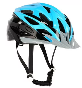 Kask rowerowy NILS EXTEREME MTW210 Niebiesko-czarny  rozmiar L) - Kaski rowerowe - miniaturka - grafika 2