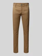 Spodnie męskie - Chinosy o kroju skinny fit z kieszeniami z tyłu - miniaturka - grafika 1